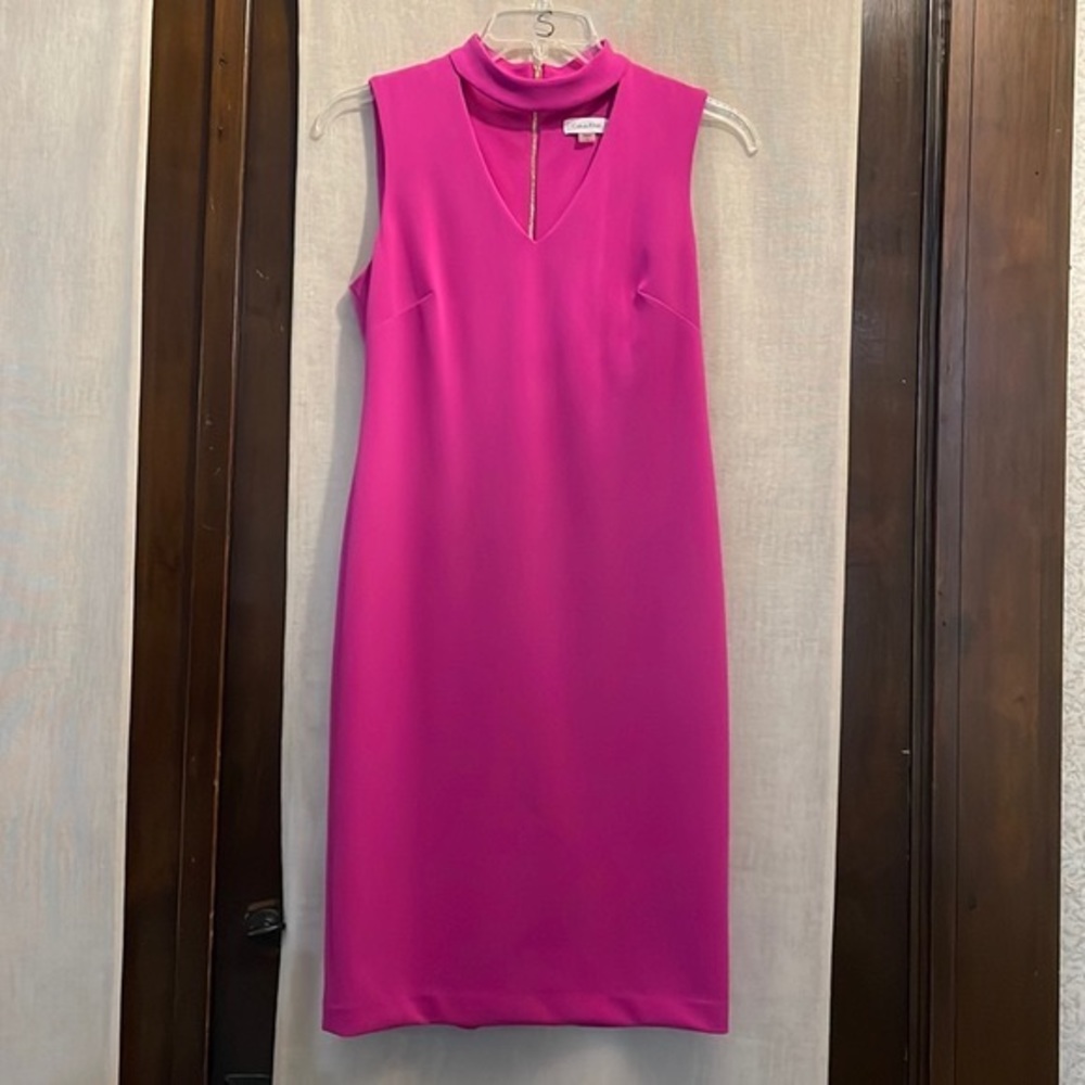 Calvin Klein pink dress